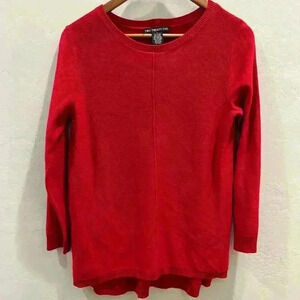 Two twenty five sweater red large